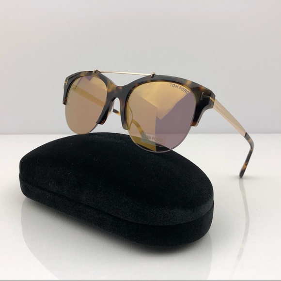 New TOM FORD Adrenne Rounded Sunglasses - Picture 3 of 16